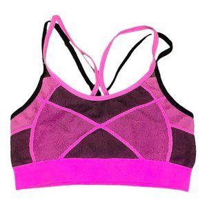 Women's Champion C9 Duo Dry Pink Sports Bra, Size Large